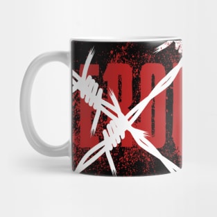 Dangerous Text Based Art Cool Design Mug